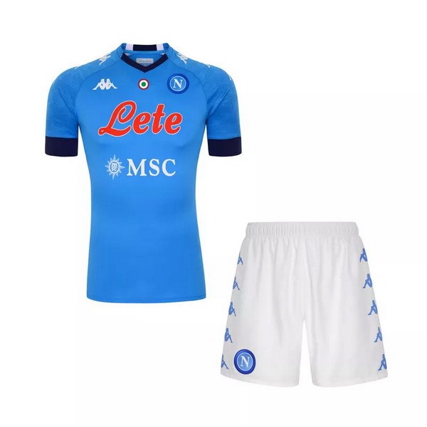 Camiseta Napoli 1ª Niños 2020 2021 Azul